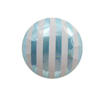 Globos redondos De aluminio con diseño De lunares para decoración, Lollipop <span class=keywords><strong>dulce</strong></span> De 18 pulgadas, a rayas, para cumpleaños y boda - Product Image 3