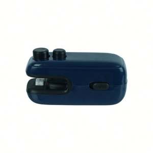 Mini Sellador 2 en 1 Ecológico Multifuncional para Snacks, Uso Doméstico, Sellador al Vacío Recargable para Bolsas de Plástico PC - Product Image 1