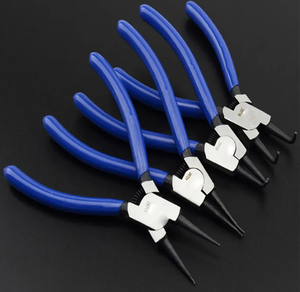 WEIDA <span class=keywords><strong>Alicates</strong></span> para Anillos de Retención de 6 Pulgadas Cr-V, Rectos y Curvos, Internos y Externos, Modelos WH28711 WH28716 WH28721 WH28726 - Product Image 4