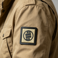 Écussons en TPU personnalisés avec logo 3D en relief, étiquettes écologiques pour vêtements en jean, accessoires de vêtement thermocollants, vente en gros OEM
