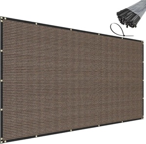 سياج شاشة 6 أقدام × 50 قدمًا ، غطاء خارجي ، حاجز شبكي من البوليستر فوق بالهواء الطلق - Product Image 4