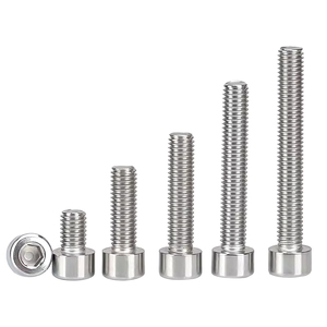 Lsm 316 thép không gỉ mịn đầu hình trụ hình lục giác <span class=keywords><strong>Bolt</strong></span> Class <span class=keywords><strong>4.8</strong></span> UNC chủ đề M2-M8 GB tiêu chuẩn - Product Image 6