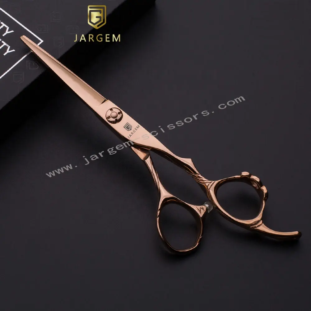 Rose gold beschichtet friseur schere japanischen professional hair schneiden schere
