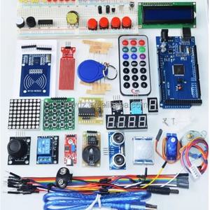 Kit de démarrage de projet Mega 2560, version avancée améliorée, kit d'apprentissage RFID, kit LCD 1602 pour Arduino UNO-R3 - Product Image 1