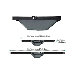 Venda quente | fanny Pack Waist Packs para Homens Mulheres, cintura <span class=keywords><strong>Bag</strong></span> Hip Pack Outdoor Sports Box À Prova De Água para Viagem Caminhadas Correndo - Product Image 6