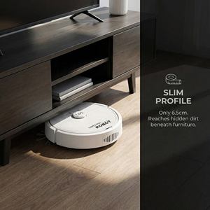 เครื่องดูดฝุ่นไร้สายแบบหุ่นยนต์ ออกแบบมาเพื่อการทำความสะอาดบ้านอย่างเงียบสงบ แรงดูด 1000Pa ใช้งานได้นาน 60 นาที - Product Image 2