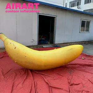 Thực tế Inflatable trái cây Prop bơm hơi khổng lồ chuối cho Đảng