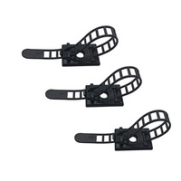 Attaches de câble adhésives réglables en CL-1 Clips de câble pour la gestion des câbles à la maison et au bureau