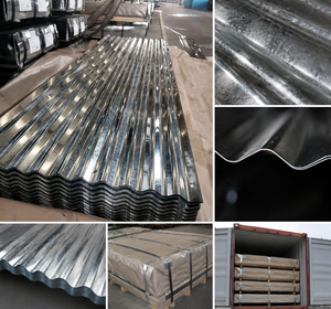 Tôle de toiture en acier ondulé galvanisé à chaud DX51D+Z, panneau de toiture ondulé en zinc de 0,18 à 1,2 mm pour <span class=keywords><strong>la</strong></span> construction - Product Image 2