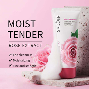 SADOER Nouvelle Marque Nettoyant <span class=keywords><strong>Visage</strong></span> <span class=keywords><strong>Aloe</strong></span> <span class=keywords><strong>Vera</strong></span> Vitamine C Réducteur de Pores Nettoyage Profond Blanchissant 100g - Product Image 3
