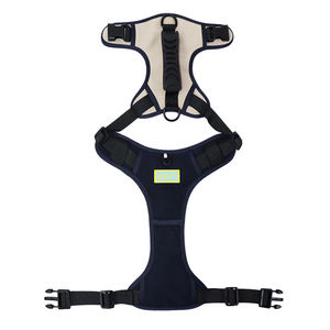 Harnais personnalisé anti-traction pour grands chiens, gilet rembourré réglable pour Golden Retriever et Labrador, harnais d'entraînement OEM pour chien avec laisse - Product Image 3