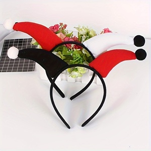 MADESHINE Halloween <span class=keywords><strong>Joker</strong></span> femmes habillage mascarade Performance bandeau mignon Costume accessoires pour fête peluche bouffon Clown - Product Image 4