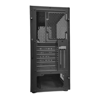 High Quality New Leadway ATX Mid Tower Computer Case for PC Gaming with Side Panel Window 4 Fans