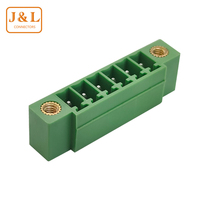 Bornier de Type enfichable à angle droit 5.0mm 5.08mm mâle femelle bornier électrique enfichable