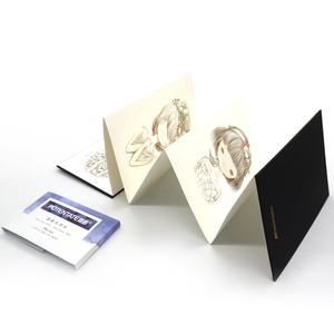 Carnet de croquis aquarelle premium Concertina / Crayons de couleur / Carnet de croquis Organ 300gsm Manuel de <span class=keywords><strong>dessin</strong></span> Papel Para Acuarela - Product Image 3