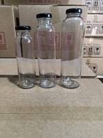 Bouteilles en verre pour jus et boissons, 250 ml, 330 ml, 500 ml, avec bouchon métallique, prix réduit