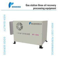 Trois équipements de traitement de récupération d'huile de haute qualité Service pétrolier de bonne qualité pour les stations-service Garantie 1 an