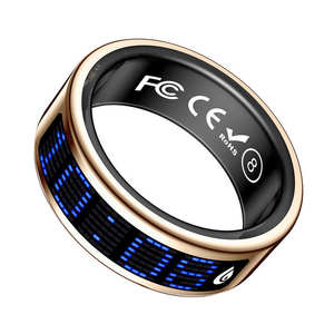 डिस्प्ले स्क्रीन हार्ट रेट फिटनेस ट्रैकर के साथ हॉट सेलिंग स्मार्ट रिंग, पुरुष महिलाओं के लिए स्मार्ट रिंग - Product Image 3