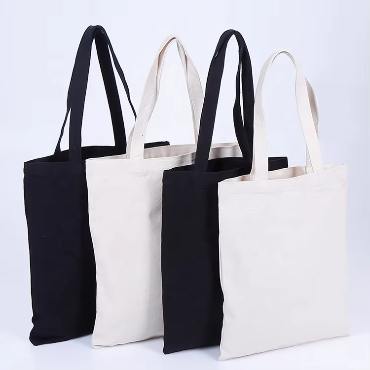 Reusable Eco-friendly Cotton Canvas Shopping Bag Multipurpose Reusable Tote Bag