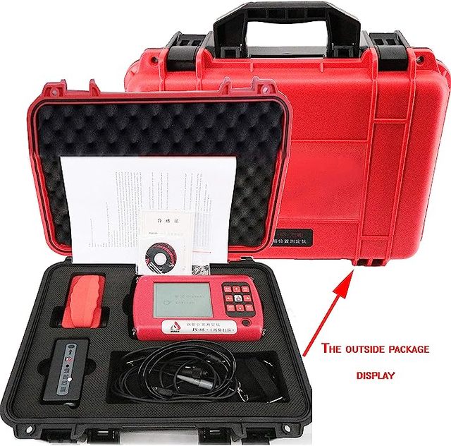 JY-8S+ Concrete Rebar Locator Scanner Grid Scan Concrete Reinforcement Detector with Grid Scan and Sectional Scan Function