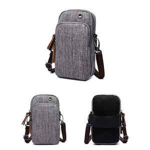 Sac à bandoulière portable en polyester OEM/ODM de 8 pouces avec fermeture éclair pour voyage, extérieur, travail, randonnée, sport, pochette pour téléphone - Product Image 6