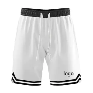 Custom High Quality Men Wear Playing Basketball Polyester Spandex Boxer Gym Shorts