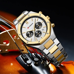 Montre à quartz pour homme CURREN 8440, bracelet en acier, chronographe, calendrier, montres de business pour homme, Relojes Para Hombres - Product Image 4
