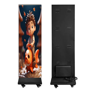 Usine P1.86 couleur étanche à distance Cloud contrôle WIFI publicité LED affichage <span class=keywords><strong>PSoter</strong></span> Anticollision sol debout GOB - Product Image 3