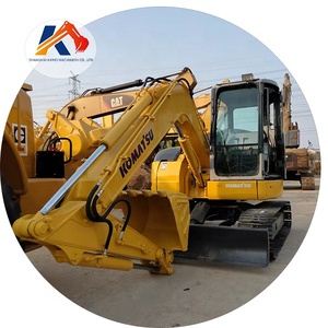 Excavadora Komatsu de segunda mano PC78US de 20 toneladas, miniexcavadora sobre orugas con componentes de núcleo de engranaje, modelo PC60 de marca japonesa usada - Product Image 1