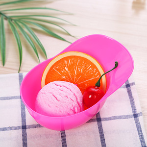 Özel 8oz gıda sınıfı BPA ücretsiz renkli dondurma kase Mini beyzbol kask aperatif kap dondurma kase - Product Image 4