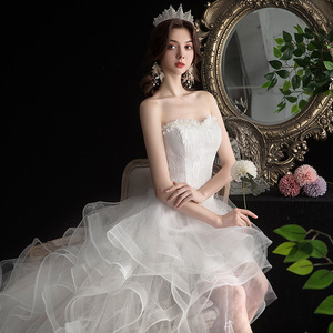 <span class=keywords><strong>Abiti</strong></span> da Sposa Personalizzati Luccicanti con Applicazioni, Vestiti da Cerimonia Formali, Vestido De Noiva, Robe Mariage - Product Image 4