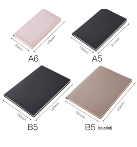 A5 Kinh Doanh Bìa Mềm PU Leather Máy Tính Xách Tay Tùy Chỉnh A6 Mini Diary Gift Set <span class=keywords><strong>Notepad</strong></span> B5 Đơn Giản Nhật Ký Hàng Ngày - Product Image 4
