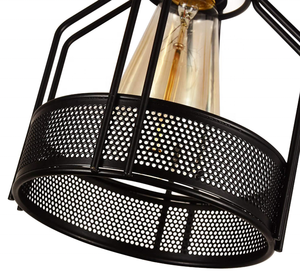 Handmade Rustic Traditional Industrial European Steel Wire <strong>Cage</strong> Pendant <strong>Light</strong> Lamp <strong>Shade</strong> - Product Image 2