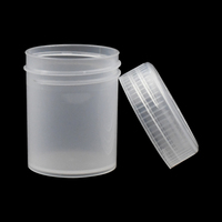 Mini récipient vide hermétique de 20ml en plastique PP pour vernis à ongles Surface de peinture
