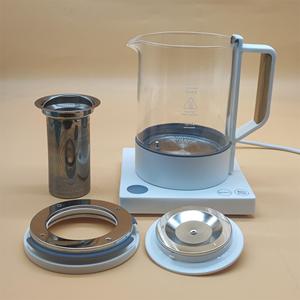 Nuovo Bollitore Elettrico Multifunzionale in Vetro da 1L con Funzione di Mantenimento <span class=keywords><strong>del</strong></span> Calore, Ideale per <span class=keywords><strong>Tè</strong></span> Turco, Elettrodomestico - Product Image 2