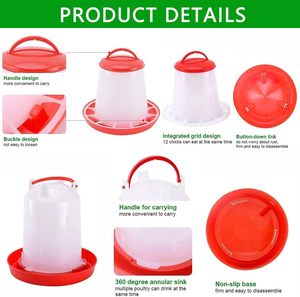 New Chicken Feeders and <strong>Drinkers</strong> Automatic PP Material High Quality Long-Lasting Use with Cheap Price - Product Image 6