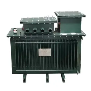 S11/S13-MRD kualitas tinggi Cina 6.3/10KV 30-1600kVA pra-instal transformator daya tipe terkubur tiga fase