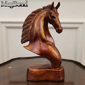 Elegant Antique copper Horse Statue for Home Decor, Great Gift for Father's Day