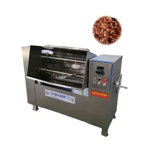 Industrial stainless steel meat mincer grinder mixing dumpling ham sausage minced meat blending mixer