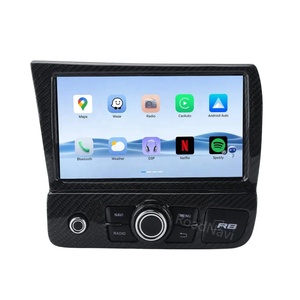 RoadNavi Android 13.0 autoradio pour <span class=keywords><strong>Audi</strong></span> <span class=keywords><strong>R8</strong></span> 2007 - 2015 lecteur multimédia de voiture sans fil <span class=keywords><strong>Carplay</strong></span> 4G 360 - Product Image 1