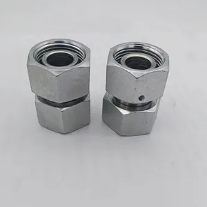 Factory Direct Sales Low Price Ferrule Live Nut H-Type Standard High-Pressure Oil Pipe Connection Pipe Joint