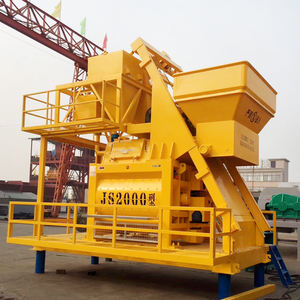 Mezcladora de Concreto Horizontal de Doble Eje JS1000-A, 1m3-5m3, Máquina Dosificadora, Silo de Cemento para Construcción, Planta Dosificadora de Concreto - Product Image 5