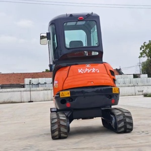 Mini-excavatrice d'occasion Kubota U20, excavatrice sur chenilles de 2 tonnes, marque japonaise d'origine Kubota U20, excavatrice sur chenilles d'occasion à vendre - Product Image 2