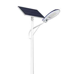 Venta directa de fábrica de farolas solares, farolas LED de 6 metros con brazo en forma de concha para ingeniería municipal, y nuevas soluciones rurales. - Product Image 1