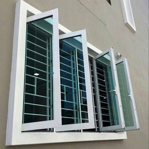 Ventanas y puertas de vidrio abatibles pasivas de doble acristalamiento de aluminio con rotura térmica de bajo consumo - Product Image 3