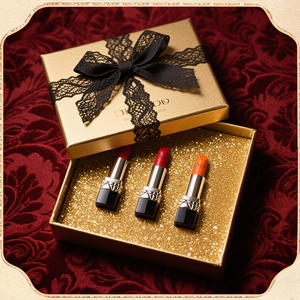 Boîte cadeau pour rouge à lèvres classique, emballage personnalisé pour produits de soin de la peau, boîte cadeau exquise pour cosmétiques, personnalisation de cadeaux - Product Image 4