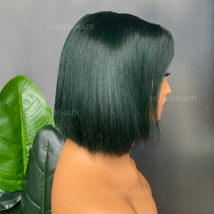 วิกผมแท้จากชาวมาเลเซียวิกผมบ๊อ<span class=keywords><strong>บ</strong></span>สีเขียวใส2x6 - Product Image 2