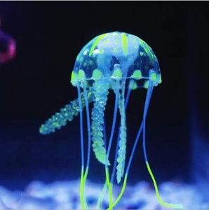 Decoraciones <span class=keywords><strong>para</strong></span> Acuarios, <span class=keywords><strong>Medusas</strong></span> de Silicona en Caja - Product Image 3
