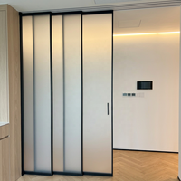 Porte coulissante extérieure en aluminium ZEYI au design minimaliste et robuste, idéale pour patio et balcon, avec portes vitrées élégantes