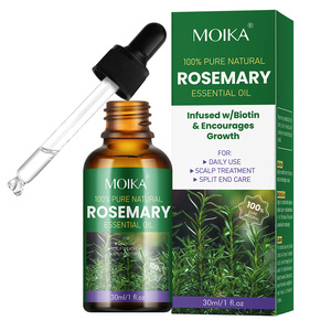 Huile essentielle de romarin Moika 30ml infusée à la biotine pour le traitement du cuir chevelu et les soins des pointes fourchues - Product Image 2